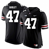 Ohio State Buckeyes 47 Chic Harley Black Nike College Football Jersey Dzhi,baseball caps,new era cap wholesale,wholesale hats
